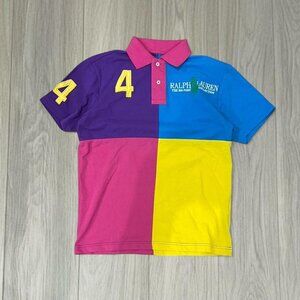Ralph Lauren Polo Shirt RL Big Pony Womens Medium, Mens Small